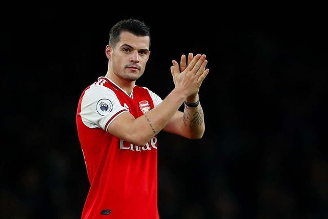 Granit Xhaka will leave Arsenal providing Mikel Arteta signs the move off