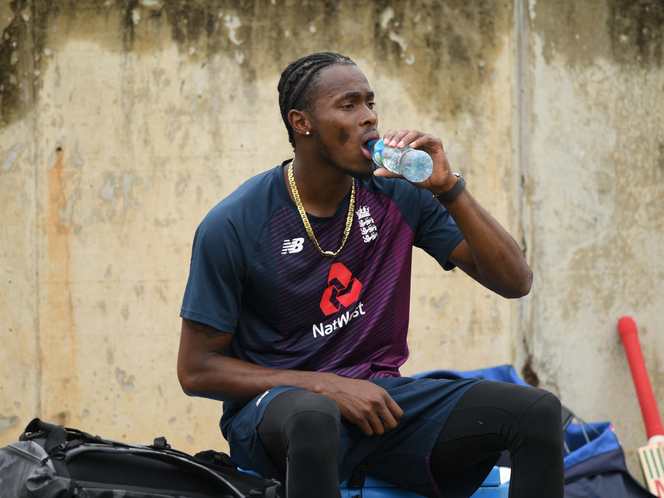 Jofra Archer was unable to bowl during a training session ahead of the second Test
