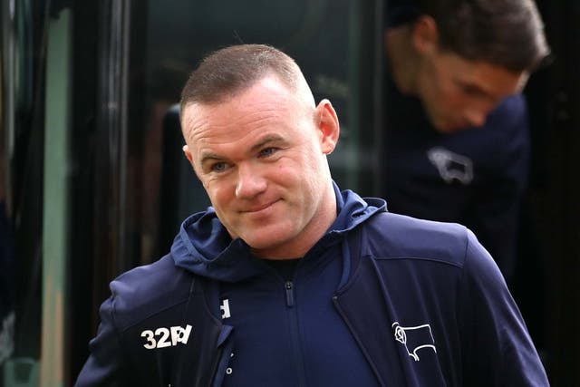 Derby County assistant coach Wayne Rooney
