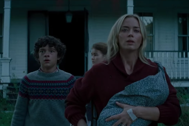 Noah Jupe, Millicent Simmonds and Emily Blunt star in the first trailer for A Quiet Place Part II