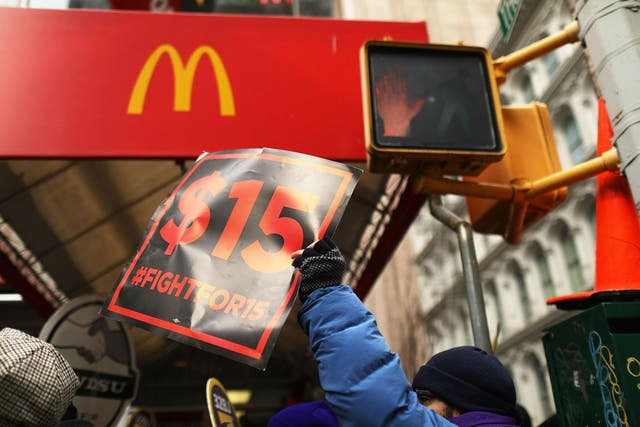 Many businesses have resisted the national campaign for a $15 per hour minimum wage