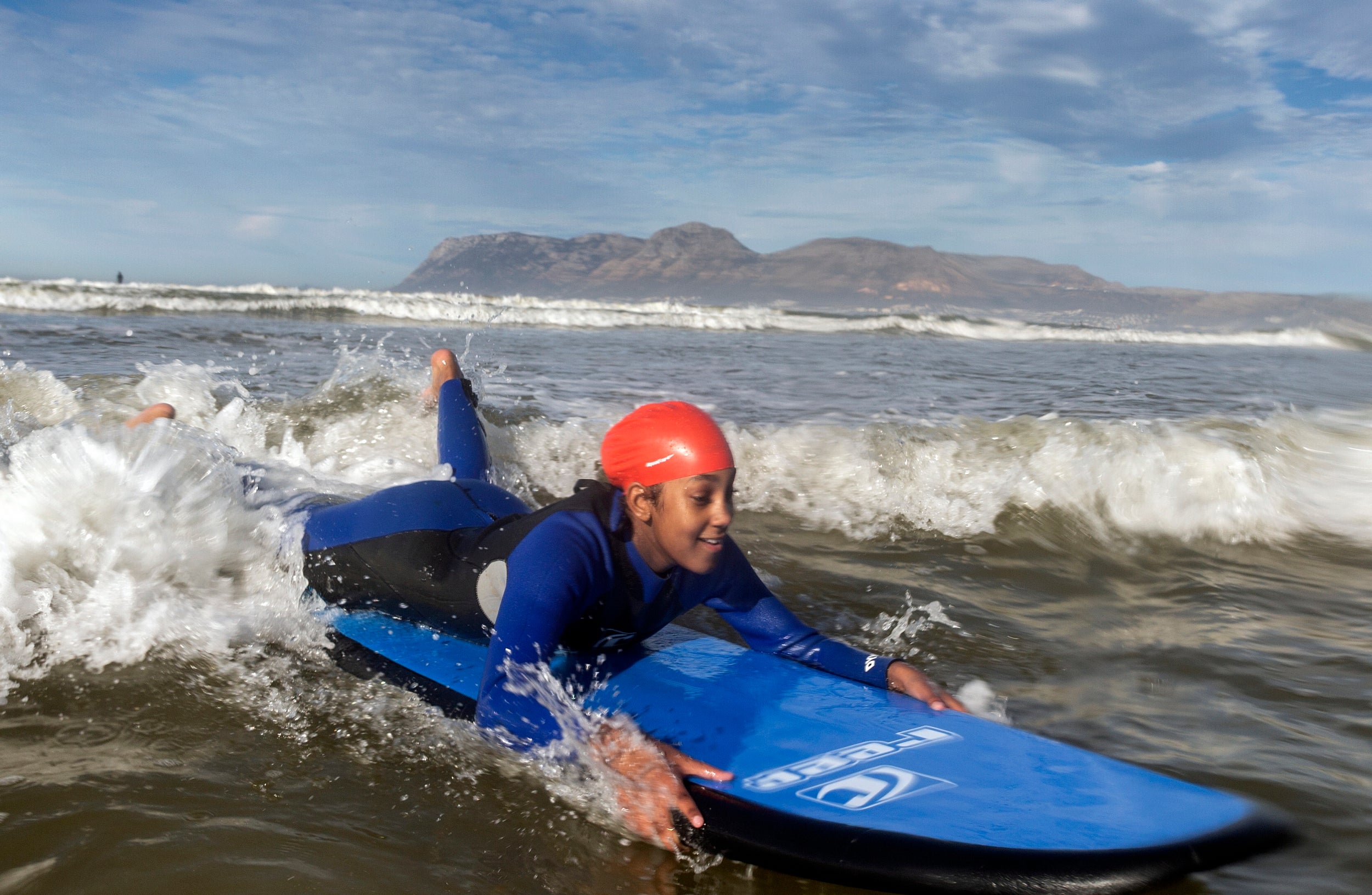 The surf therapy helping autistic children to thrive