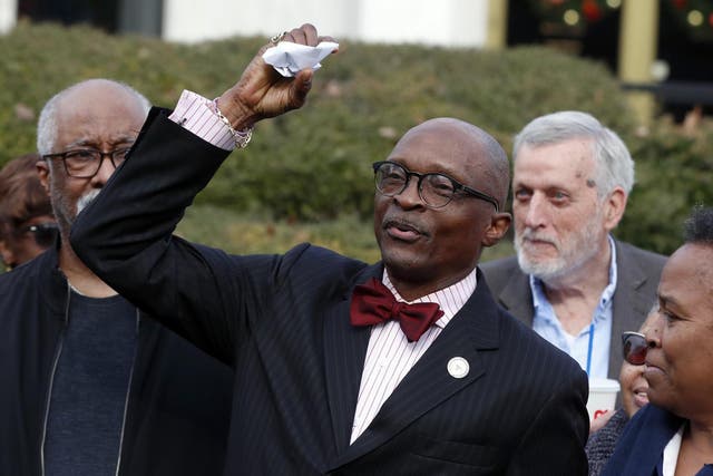 Reverend T Anthony Spearman from North Carolina's NAACP has said he is 'overjoyed' by the decision
