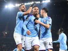 Jesus at the double as Man City rediscover their groove