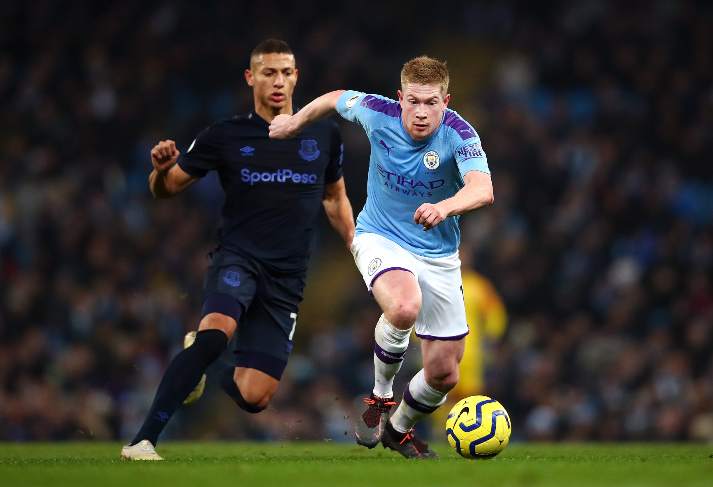 Man City vs Everton, player ratings Gabriel Jesus and Riyad Mahrez