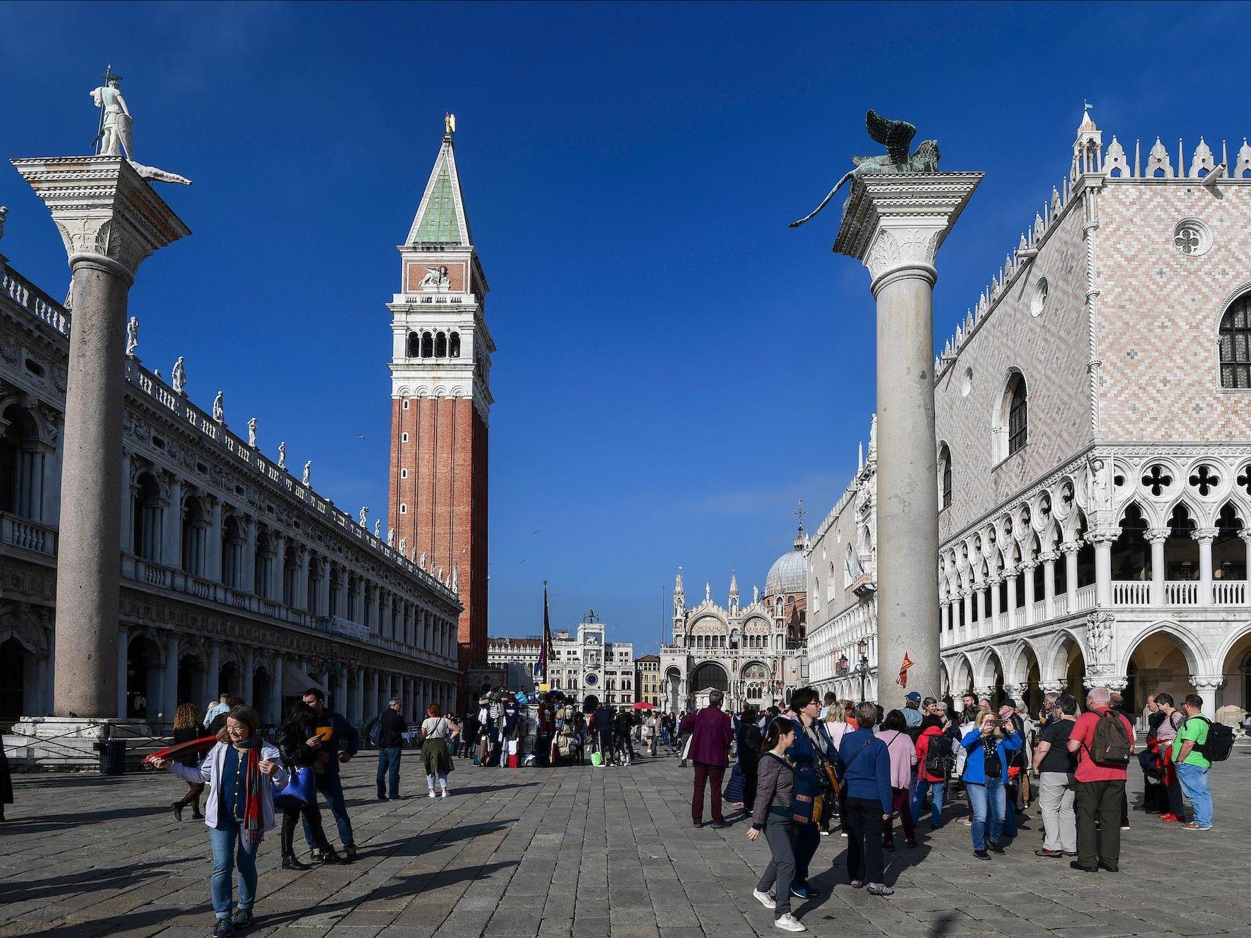Politician punched in antisemitic attack in Venice's St Mark's Square