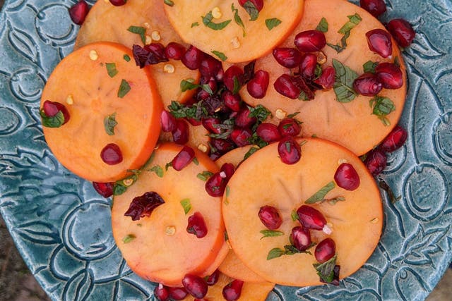Persimmons are best enjoyed with a few other ingredients