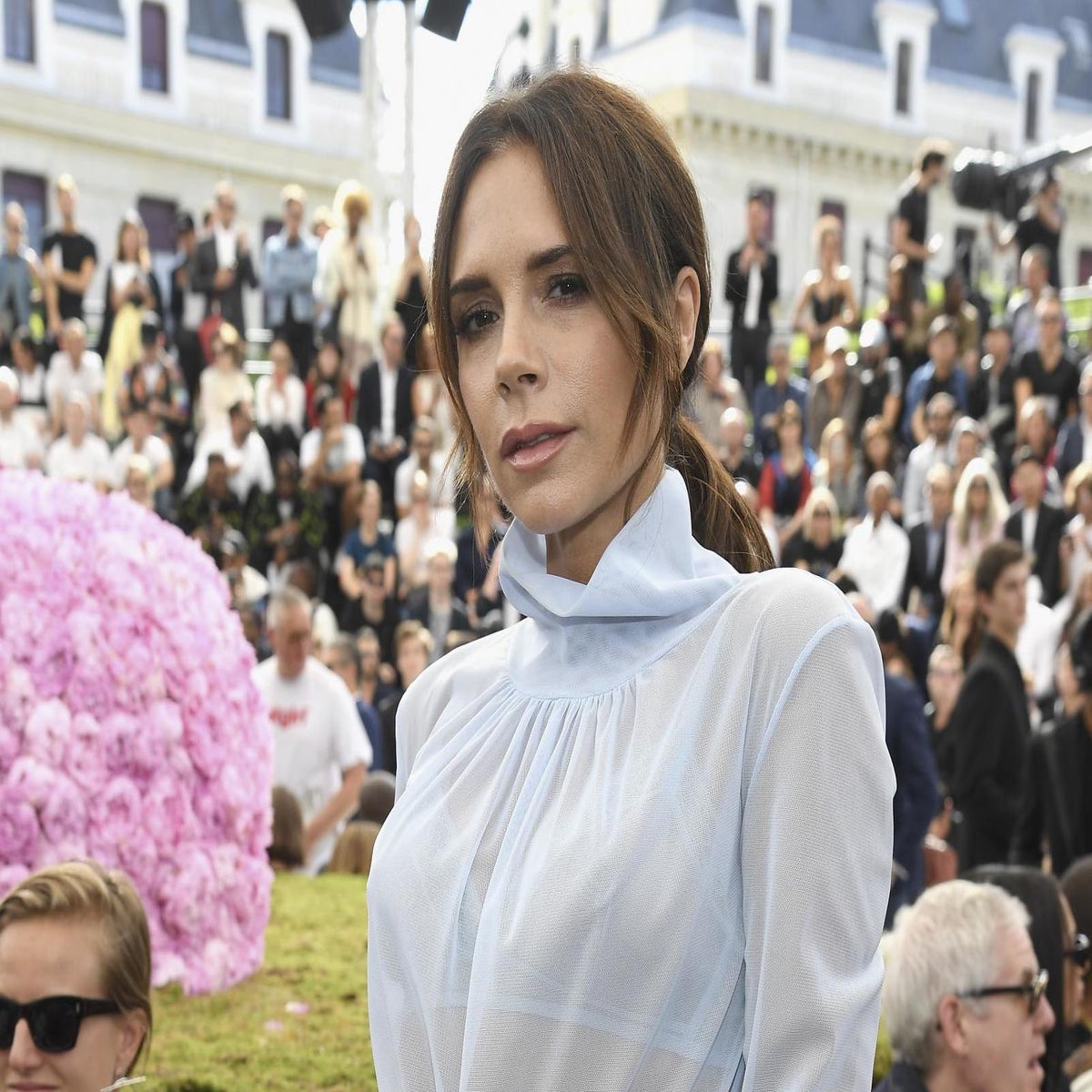 Victoria Beckham puts style before comfort as she leaves home