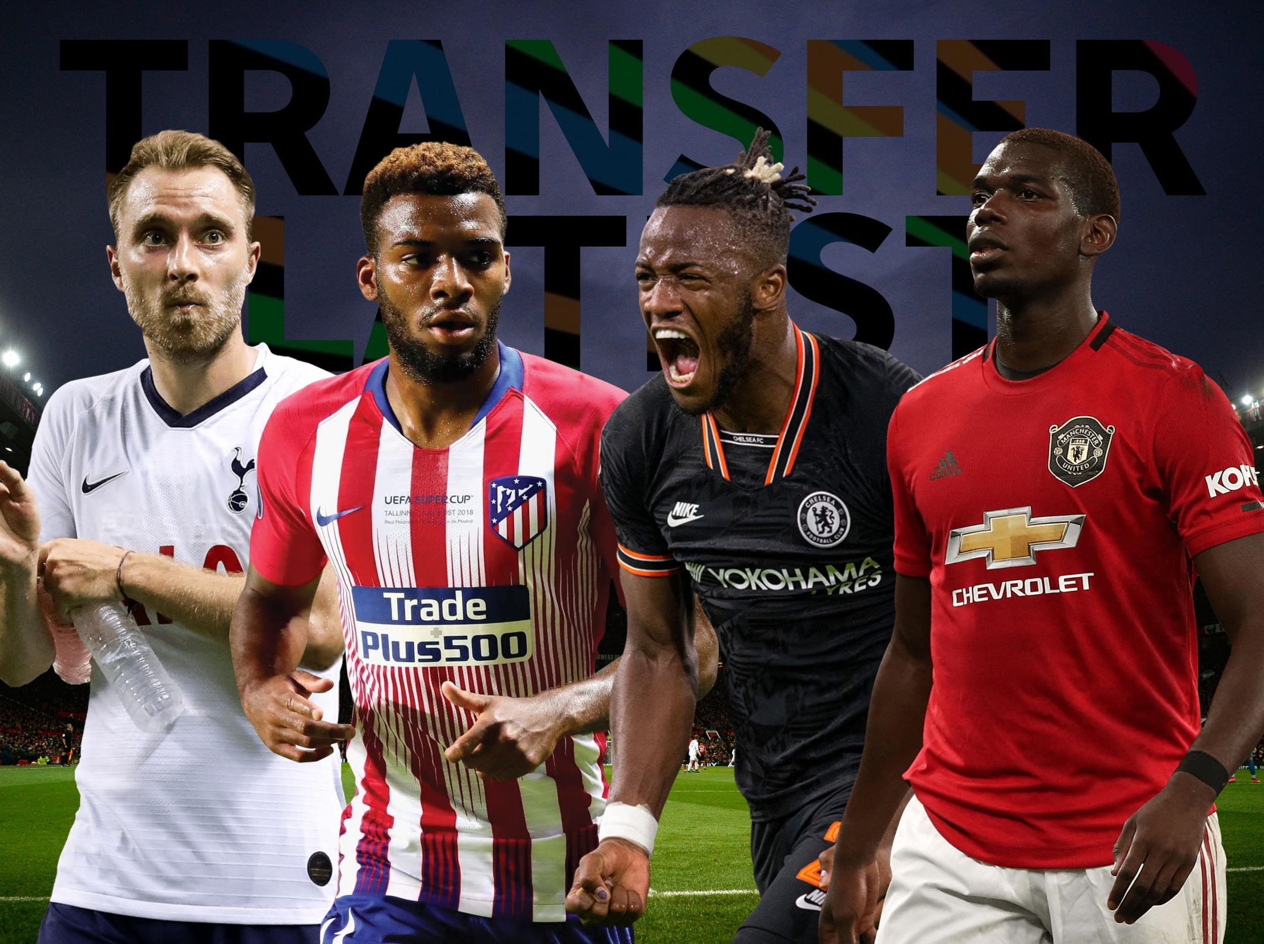 Transfer news LIVE Manchester United, Arsenal, Tottenham and Chelsea