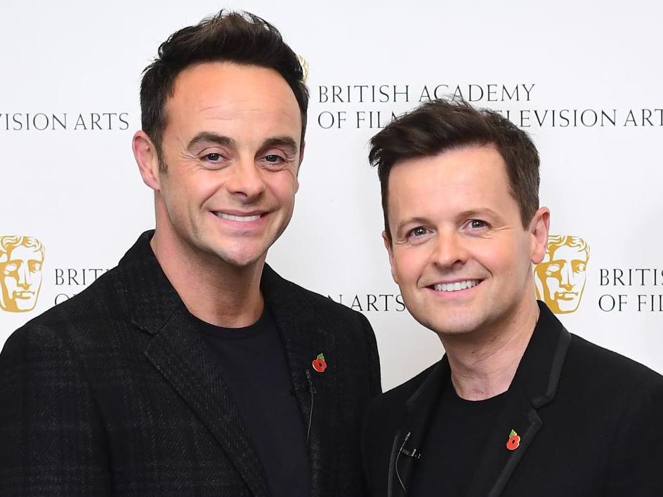 Ant and Dec pictured in November 2019