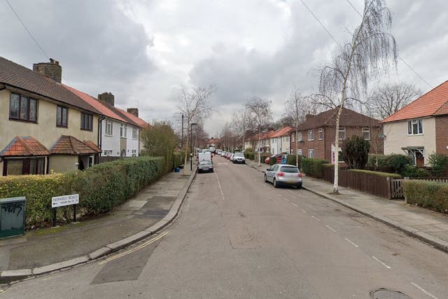 General view of Nowell Road in Barnes, Richmond, London