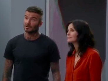 David Beckham makes awkward Modern Family cameo alongside Courteney Cox The Independent The Independent