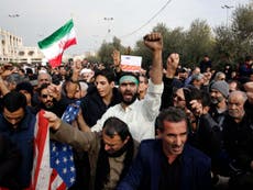 Iran says Trump ‘has started military war’ – follow live