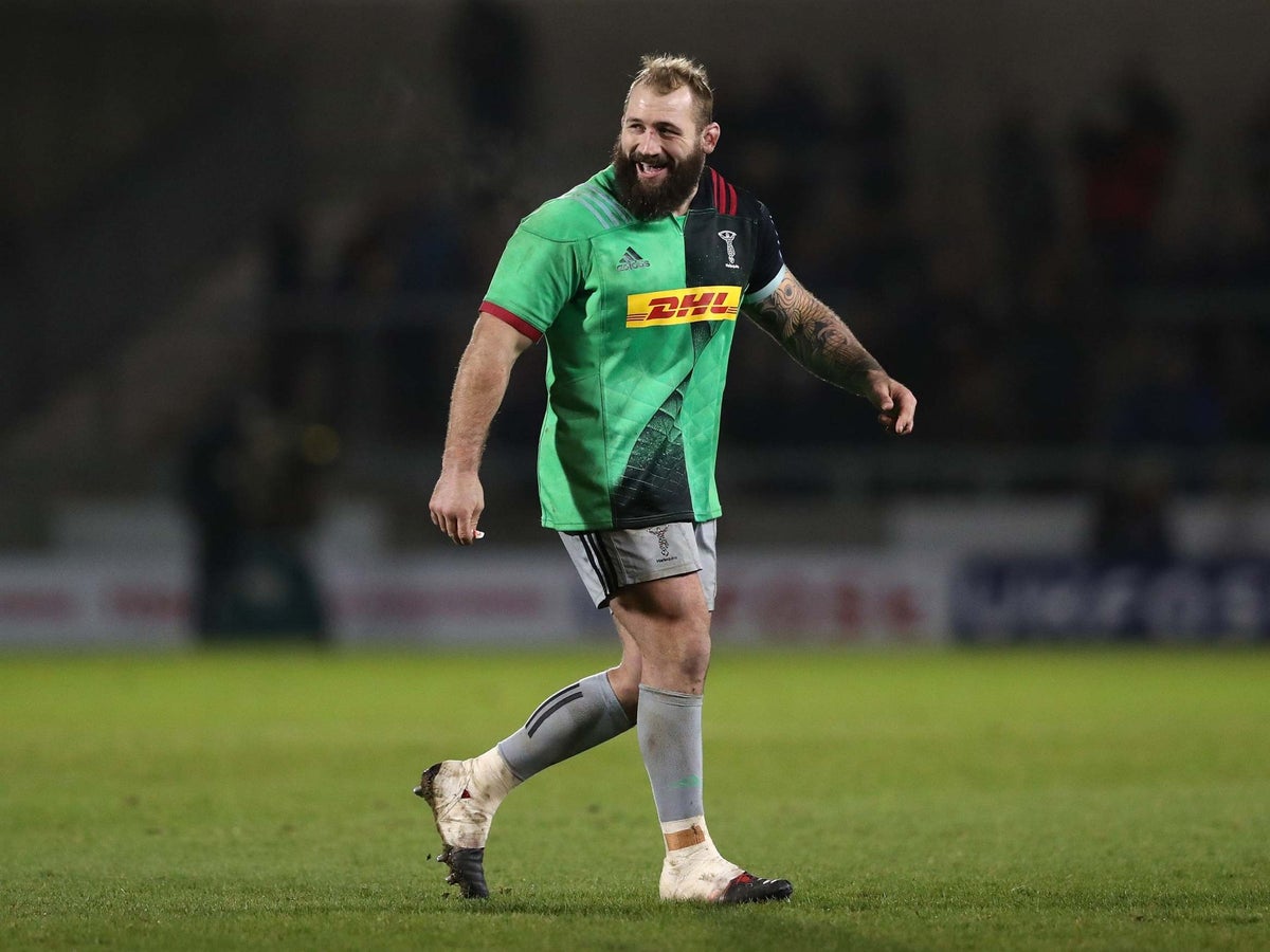 Paul Gustard Labels Joe Marler Absolutely Ridiculous For Needless Elbow During Harlequins Heavy Defeat At Sale Sharks The Independent The Independent