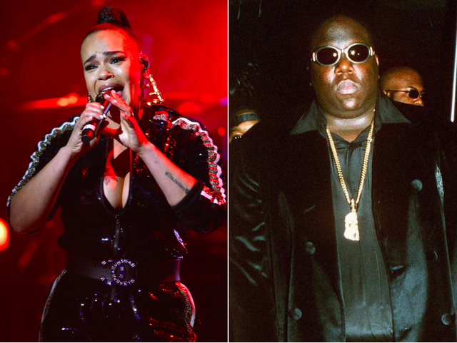 Faith Evans and Notorious BIG