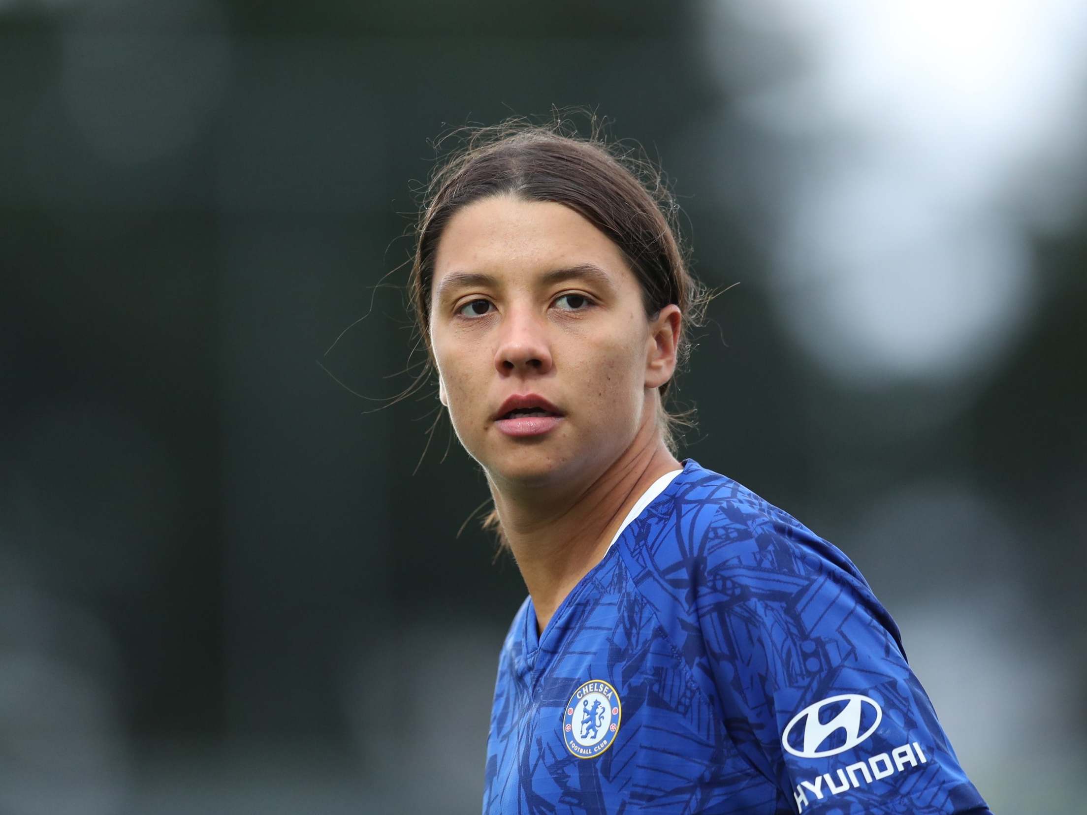 Sam Kerr showed flashes of brilliance on her Chelsea debut