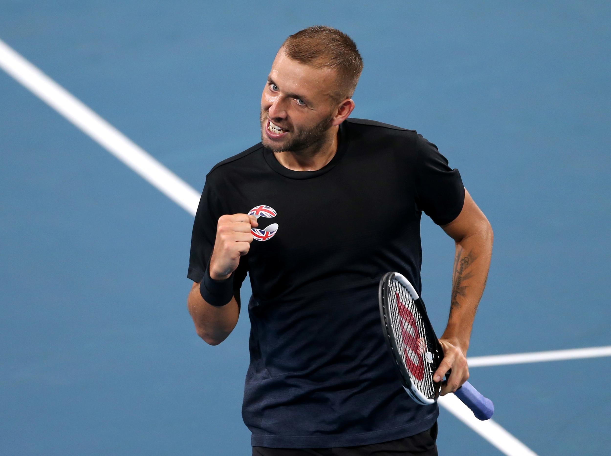 Dan Evans stuns David Goffin to help keep Great Britain in inaugural ATP Cup The Independent The Independent