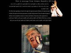 US government website hacked to show bloodied image of Trump