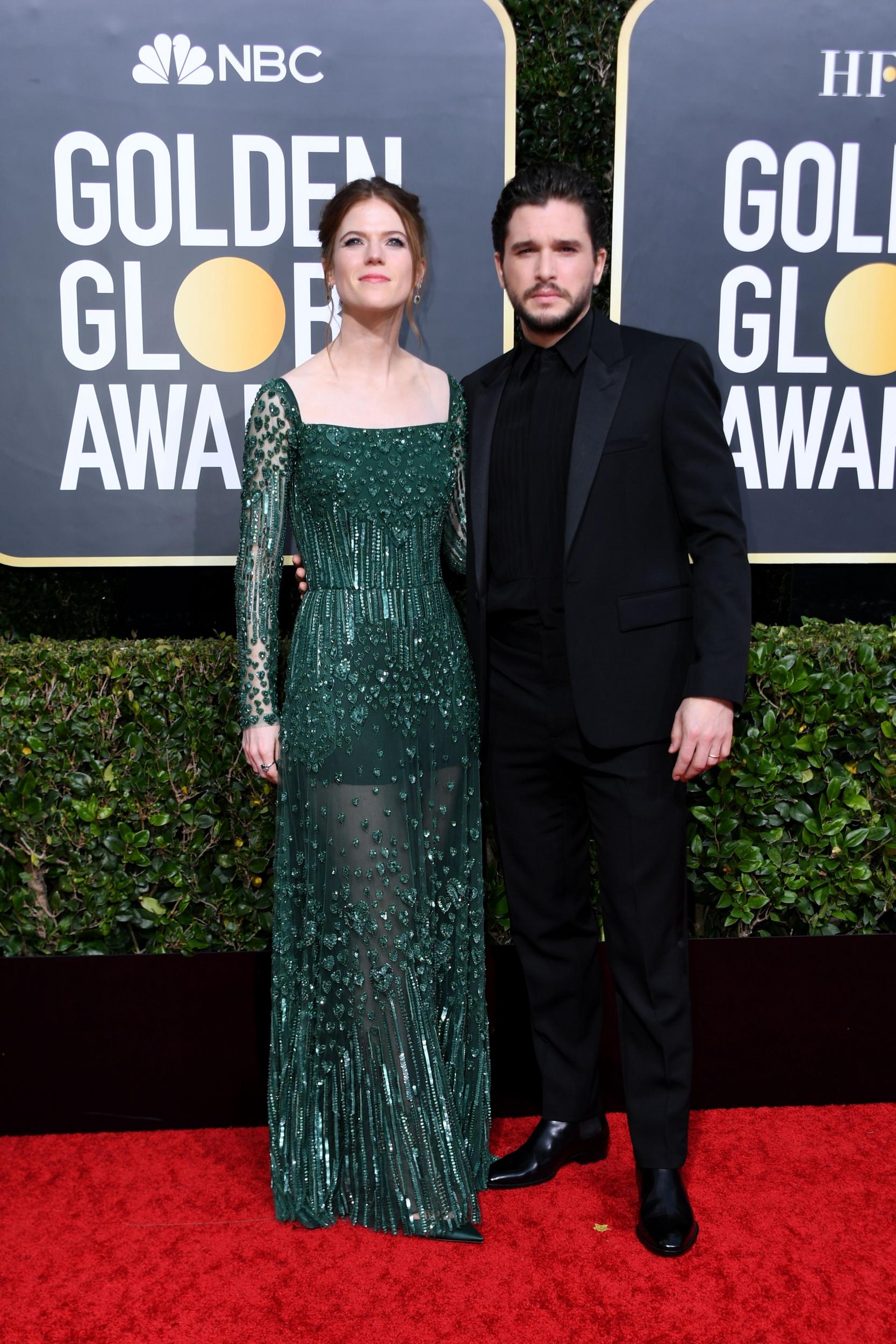 Kit Harington and Rose Leslie