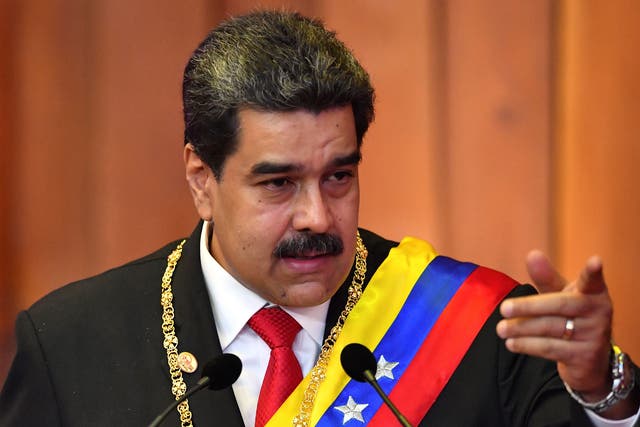 The US government has charged Venezuelan president Nicolas Maduro with drug trafficking