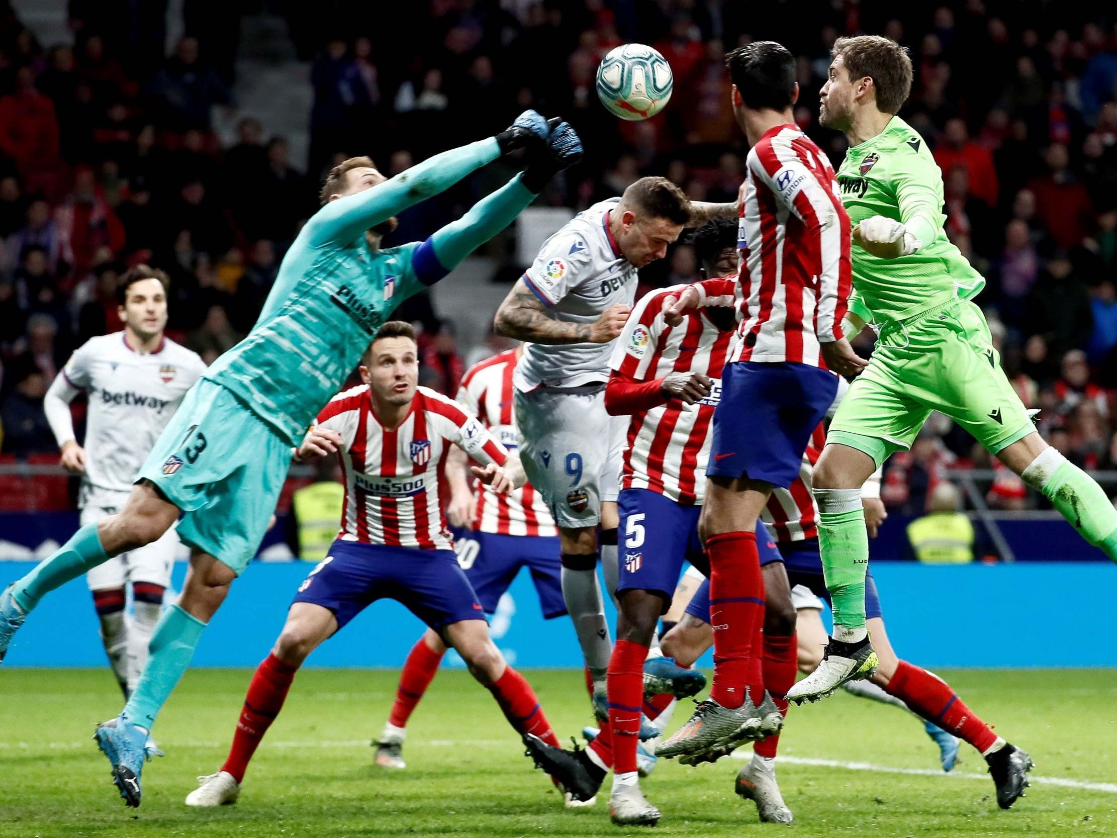 Jan Oblak has struggled behind an Atletico defence still getting to know each other