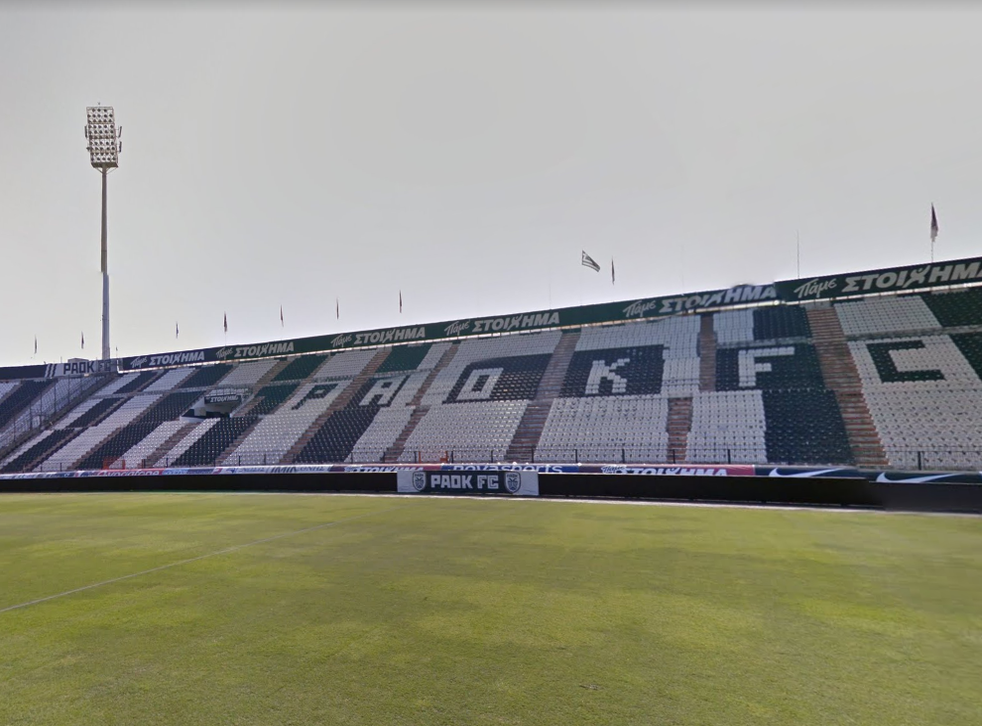 PAOK'S home stadium in Thessaloniki