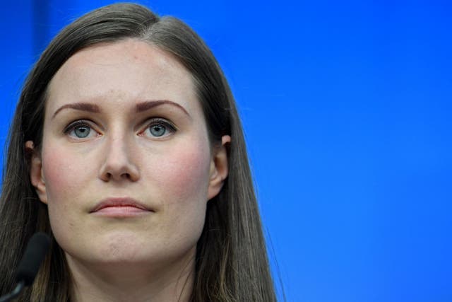 Finland's Prime Minister Sanna Marin took office in December at the head of a broad left-of-centre coalition