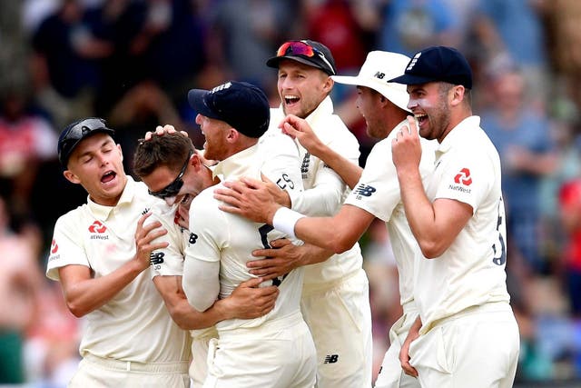 England put themselves into a winning position in Cape Town