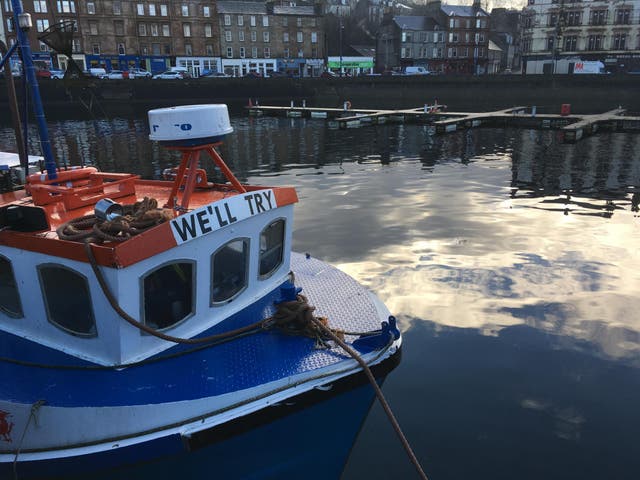 Bute force: the harbour at Rothesay, where ferry services are currently disrupted