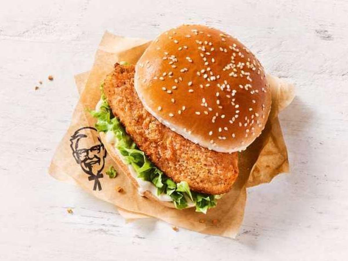 'Hands up, this isn't great': KFC admits accidentally serving chicken burgers to vegans