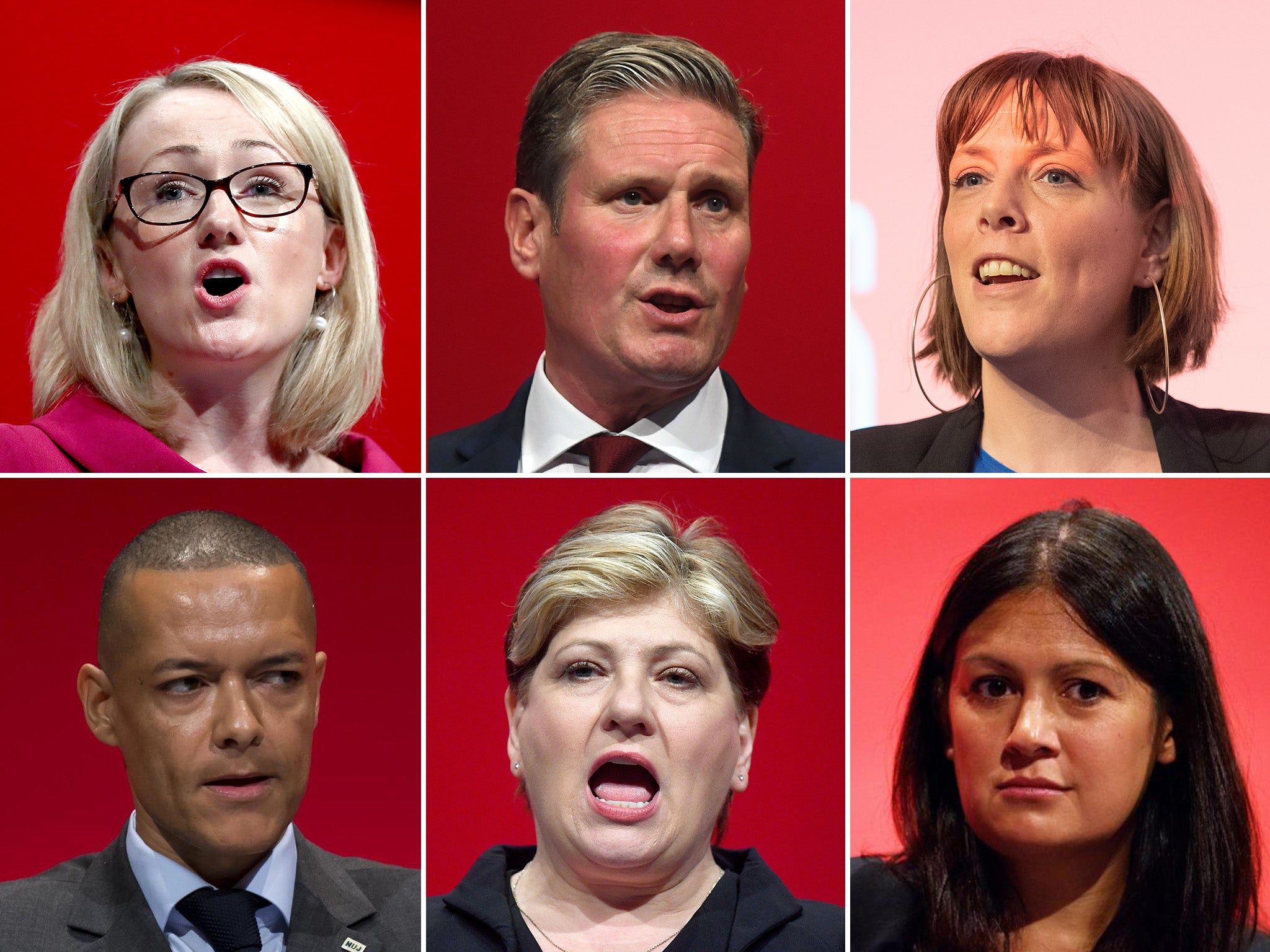 Labour Leadership Contenders 