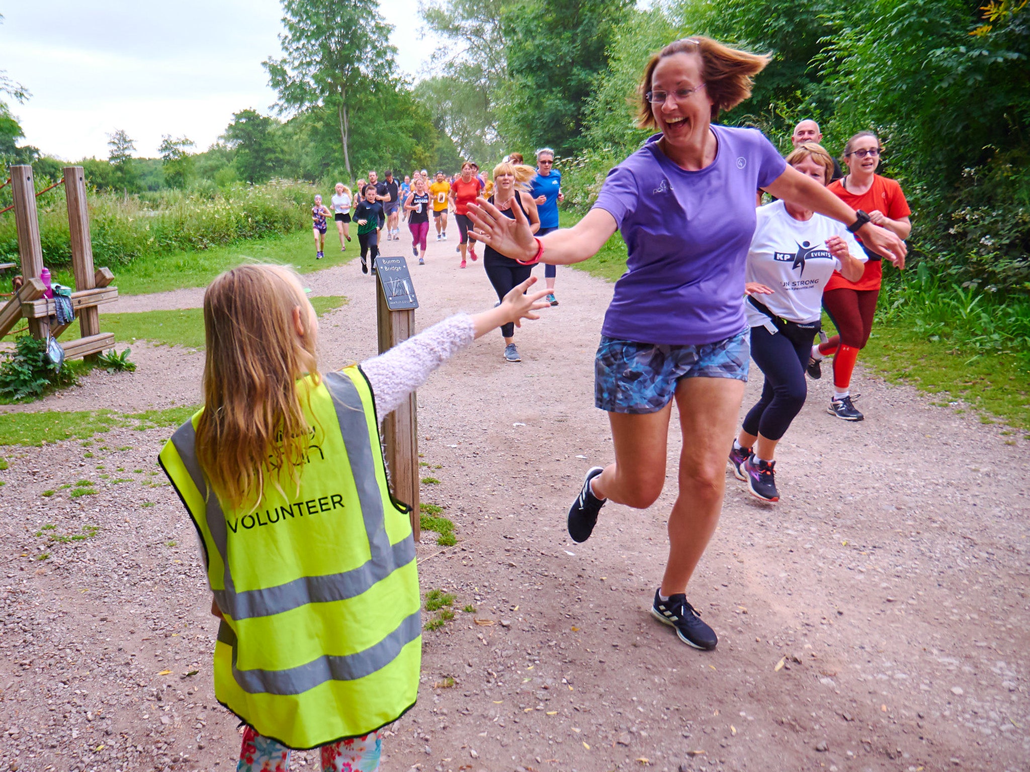 Volunteers come in all shapes and sizes