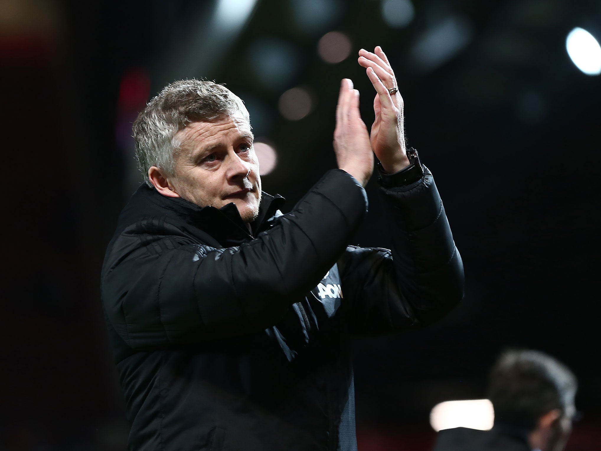 Manchester United manager Ole Gunnar Solskjaer