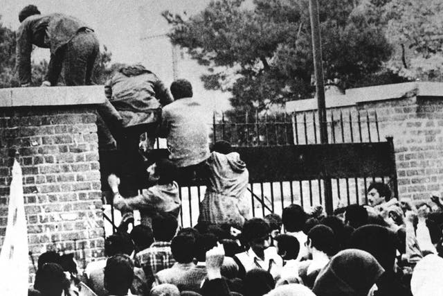 The most culturally important building in Tehran? Iranian students storm the US embassy in 1979