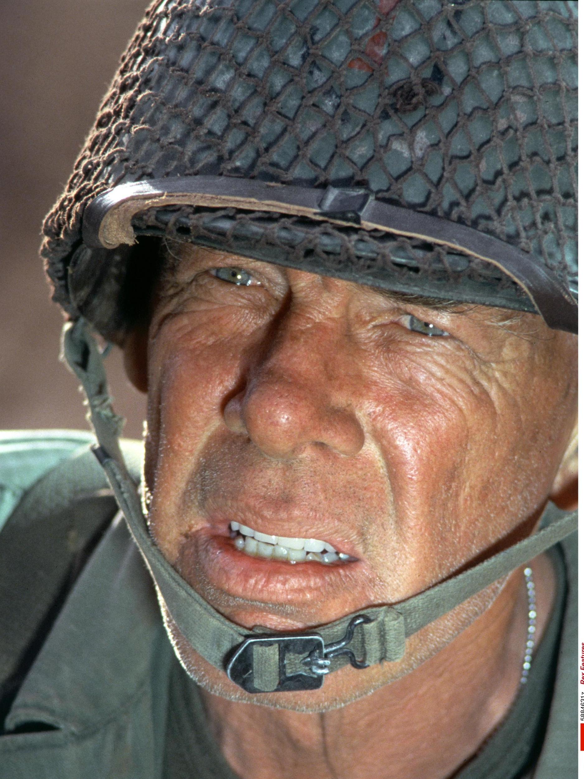 Lee Marvin as The Sergeant in Sam Fuller’s ‘The Big Red One’ (1980)