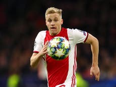 United consider Van de Beek move plus Sancho, Ziyech, Young latest