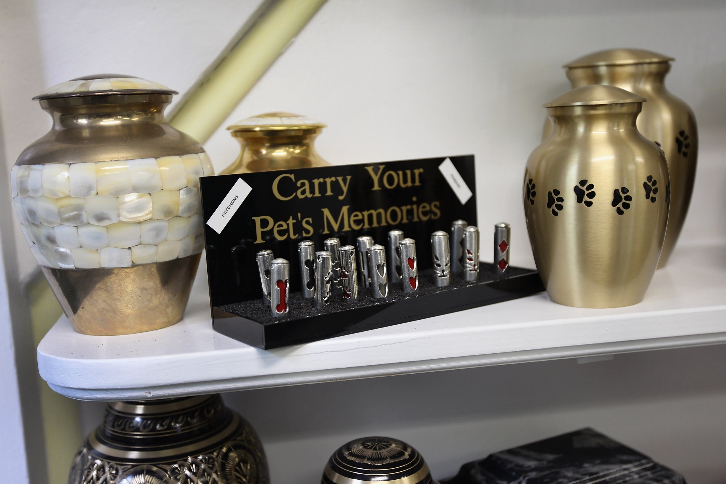 Cremating your pet may mean you get back more than just their ashes
