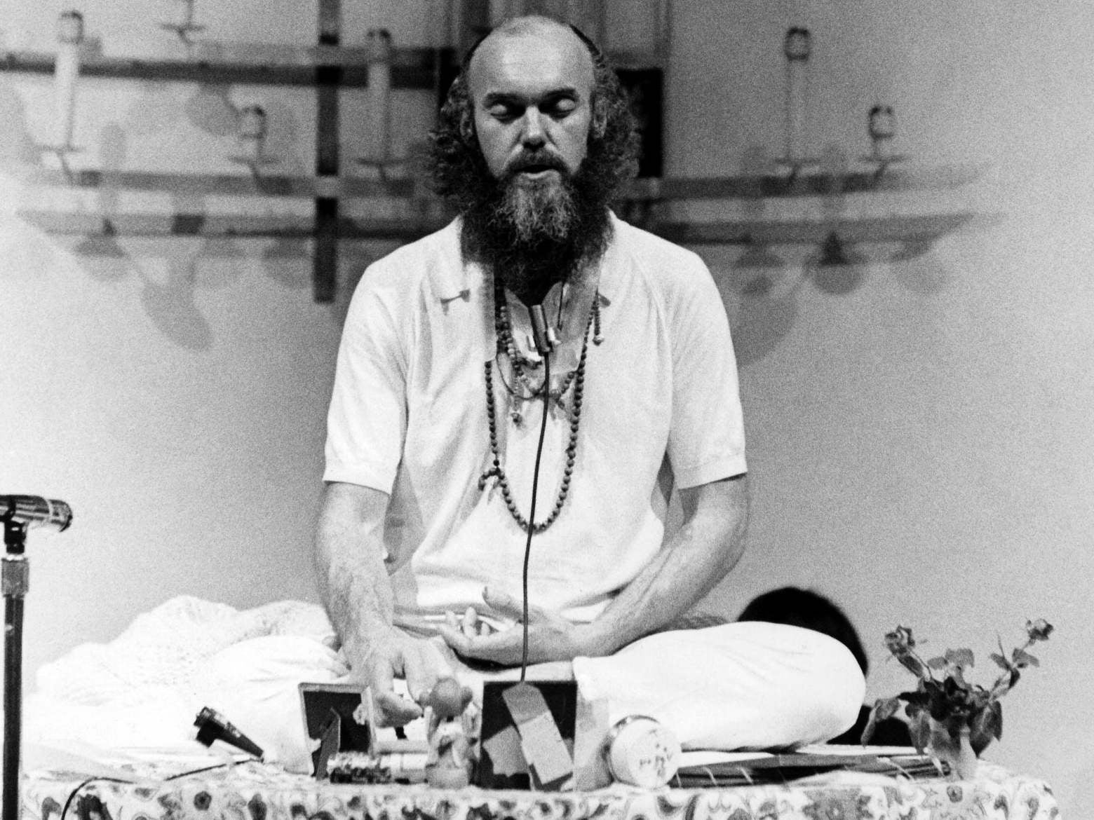 Ram Dass popularised eastern spirituality and psychedelic use in the US