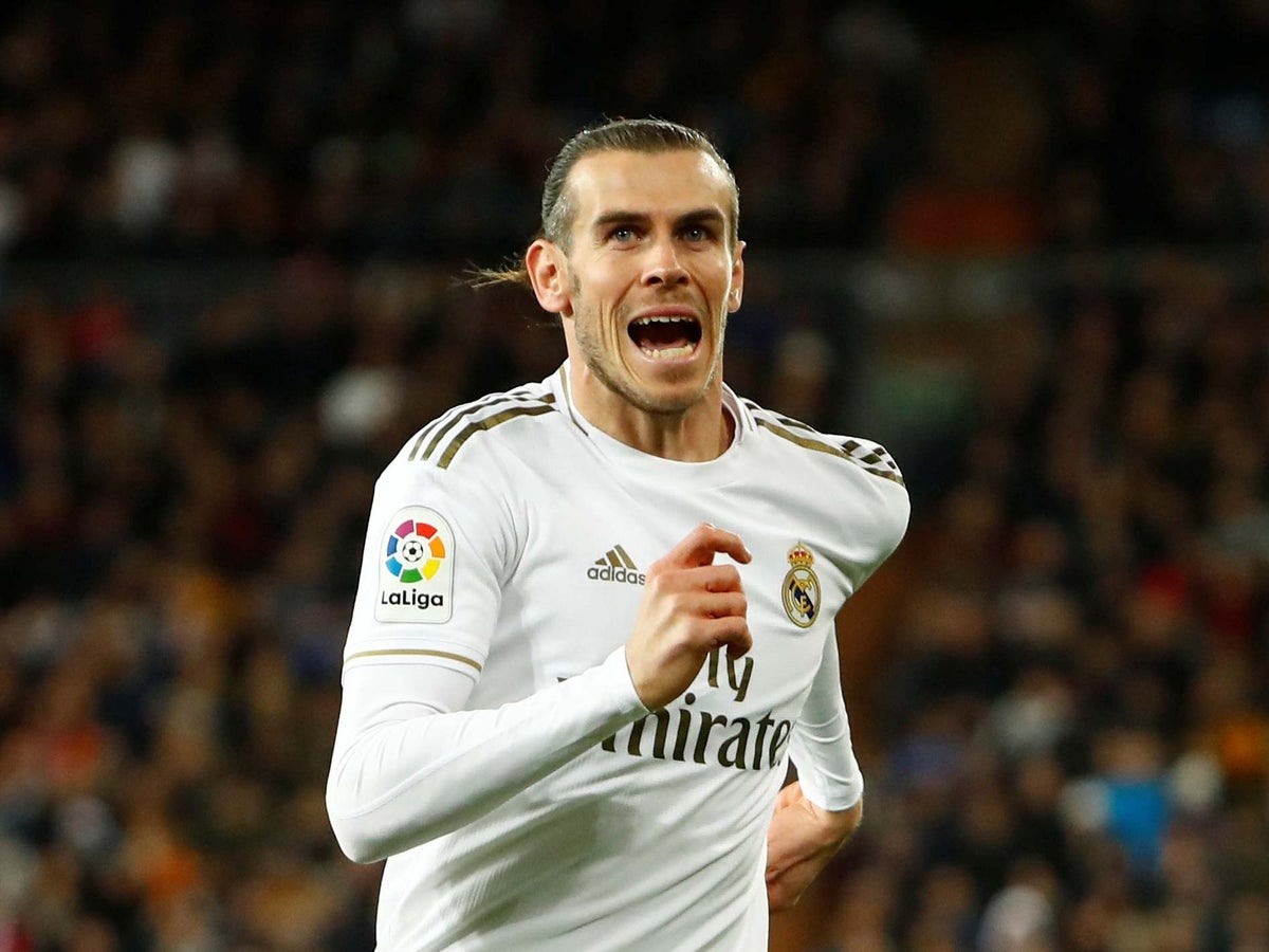 Gareth Bale given No 50 shirt as he returns to action for Real Madrid with  winger missing penalty