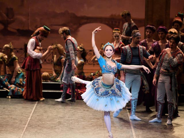 Erina Takahashi as Medora in ‘Le Corsaire’
