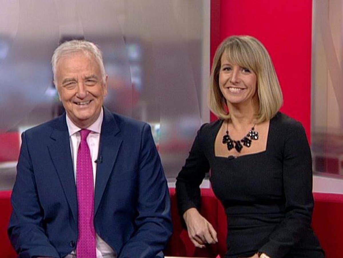 BBC newsreader used bulldog clips to hold her dress together after wardrobe malfunction during broadcast