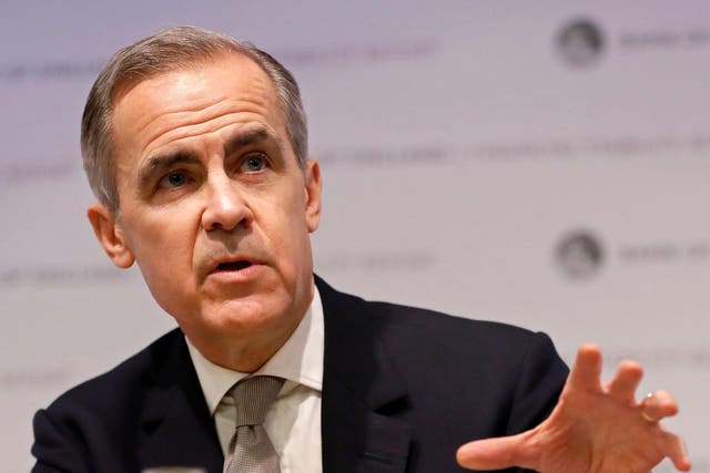 Mark Carney will step down as governor on 15 March