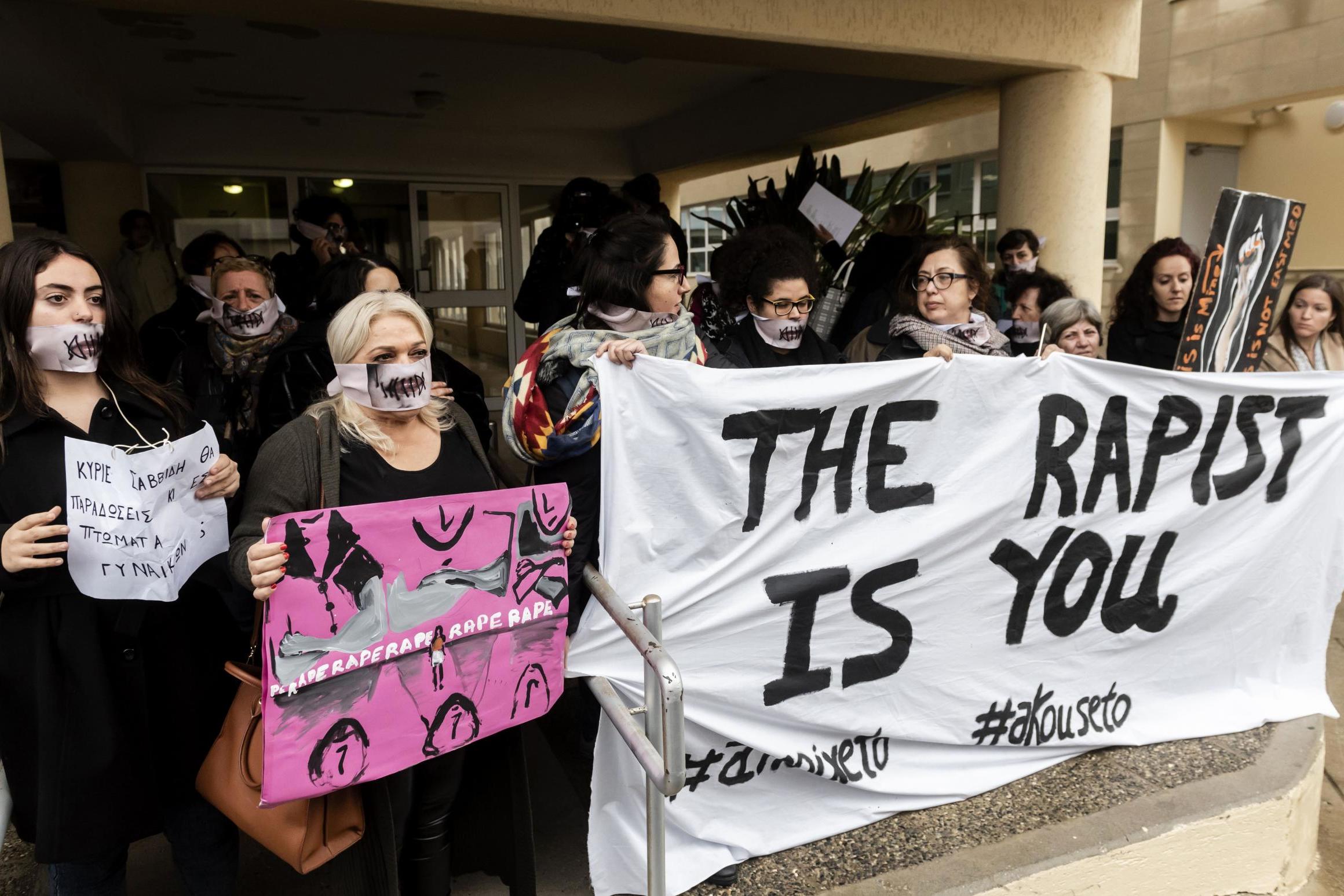 The case has attracted international criticism and united women’s rights groups from the UK, Cyprus and Israel (AFP/Getty)