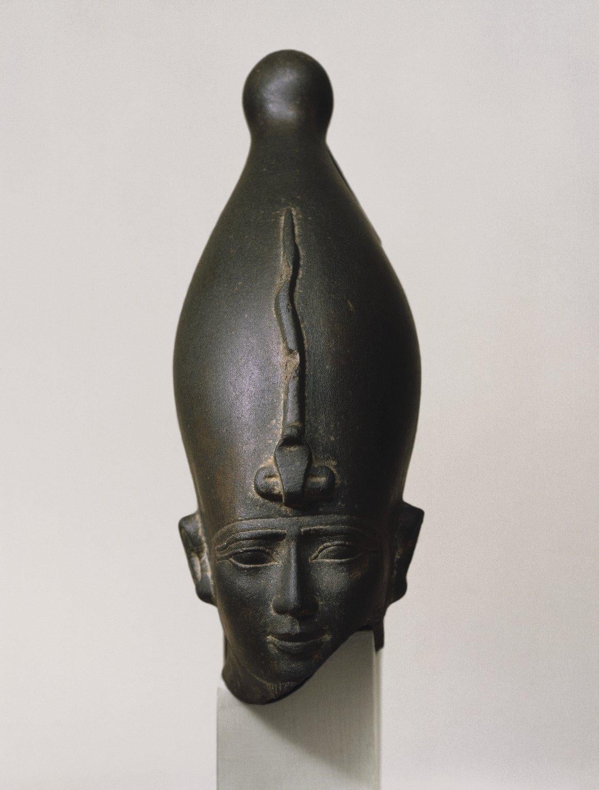 Head of the God Osiris, ca 595-525BCE
