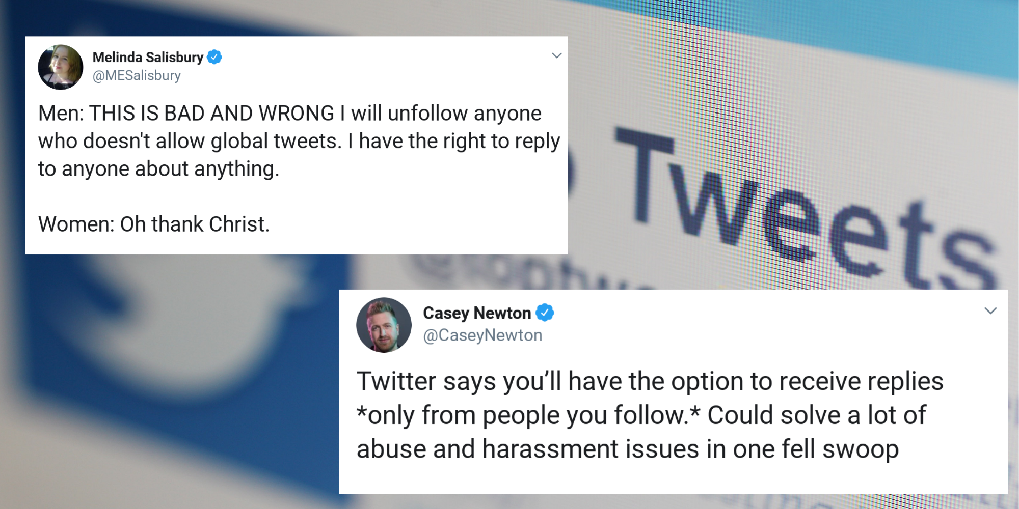 Twitter S New Reply Settings Are A Feminist Issue Indy100 Indy100