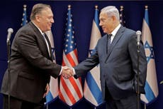Pompeo claim US support for Israel settlements advances peace