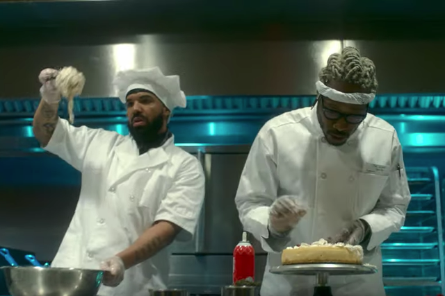 Drake and Future in the music video for 'Life is Good'