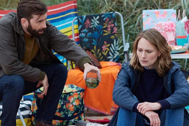 David Tennant and Anna Madeley in new Channel 4 series ‘Deadwater Fell’