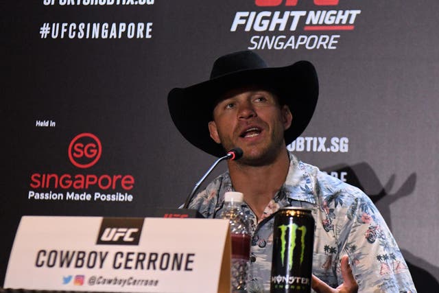 Donald Cerrone sent a stern warning to Conor McGregor ahead of their UFC 246 showdown