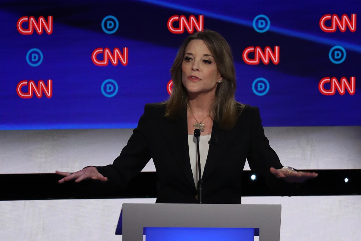 Marianne Williamson Drops Out Of Us Presidential Race The Independent The Independent 